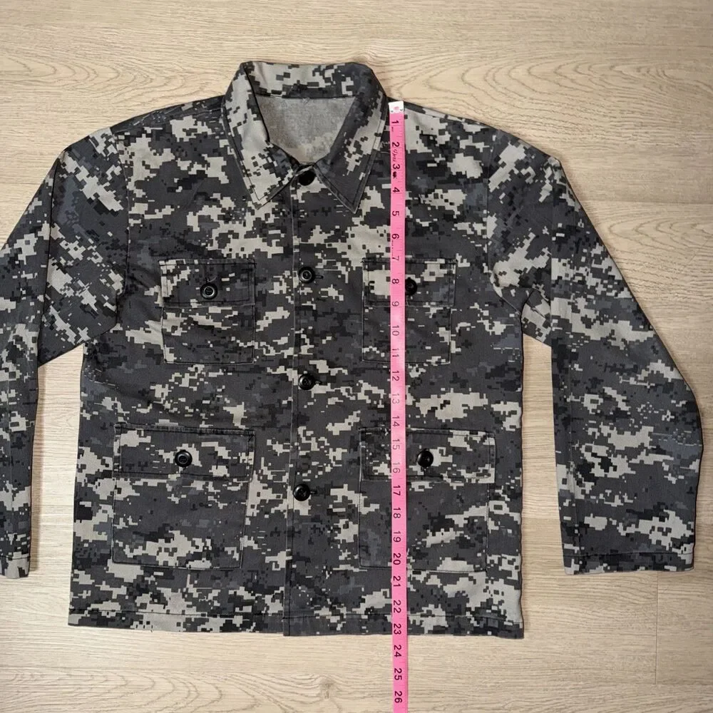 Rothco Jr. G.I. Kids ACU Digital Camo BDU Field Shirt Jacket Youth Size Medium